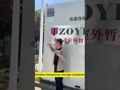 Was ist ein guter vorübergehender Behälter für chemische Stoffe im Freien?