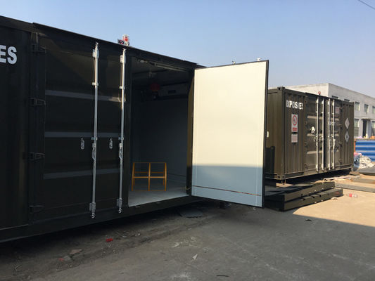 Transportbehälter Militärlager Transportbehälter
