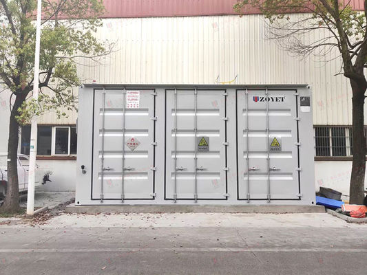 40 Fuß Outdoor-Batterieladecontainer mit intelligenter Ladefunktion und Echtzeit-Umgebungsüberwachung für Flottenbatteriemanagement