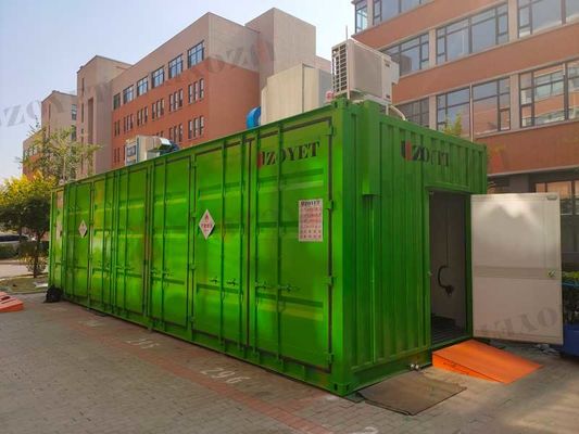 Großzügige kundenspezifische Metallfrachtcontainer Q235B / SPHC