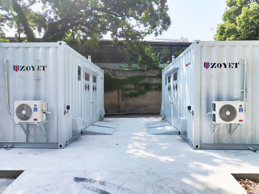 40 Fuß wetterfestes Batterie-Ladegehäuse für raue Umgebungen