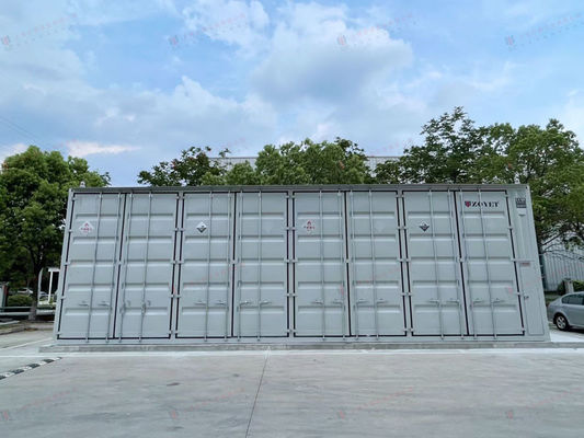 angepasste Türen Typ Entfernbares Rechenzentrum Container Corten Stahl