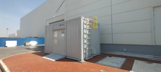 Maßgeschneiderte Wasseraufbereitung Q235B Mobilwasserbehandlung in Behälter