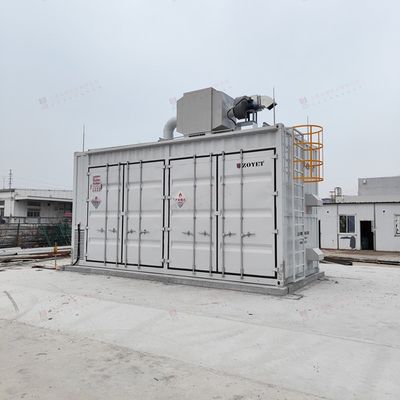 20 Fuß feuerfestes, explosionsgeschütztes Outdoor-Batterieladungscontainer-Lithium-Ionen-Batterie-Testraum mit kundenspezifischen Merkmalen