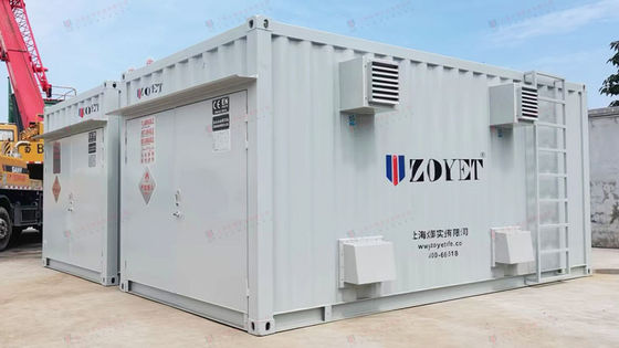 Maßgeschneiderte Kapazität Outdoor-Batterieladecontainer Hohe Temperaturbeständigkeit Intelligente Temperaturregelung für Lithium-Ionen-Batterietests