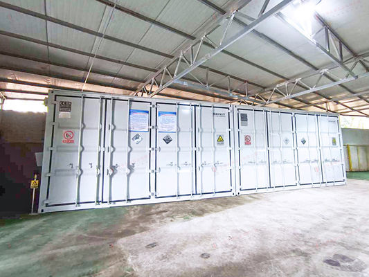 20 Fuß elektrische Heizung Schüttgut Asphalt Bitumen Speicher Container Fracht Spediteur Transportcontainer