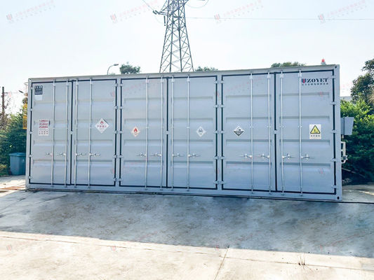 Feuer- oder elektrisch beheizte 20 Fuß Asphalt-Bitumen-Tankcontainer zum Verkauf