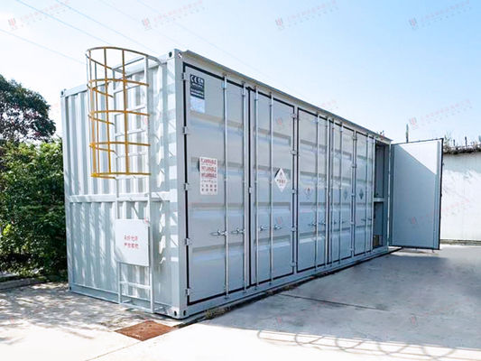 Iso-Standard 20ft erhitzte Bitumenlagerbehälter mit elektrischem Heizsystem