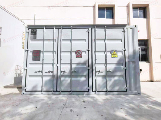 20ft Gefahrgut im Freien Chemikalienlager 20ft offene Seitentür Versandcontainer zur Lagerung